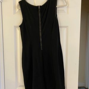 Little black dress with accents
